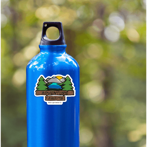 Adventure Awaits Water Bottle