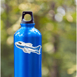 Airplane Sticker - Moon Light Sticker Co.