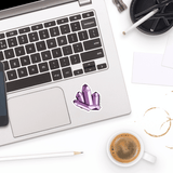 Amethyst Sticker - Moon Light Sticker Co.