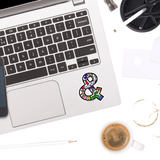 Ampersand Sticker - Moon Light Sticker Co.