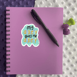 Anxiety Sticker - Moon Light Sticker Co.