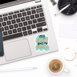 Anxiety Sticker - Moon Light Sticker Co.