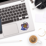 Aquarius Sticker - Moon Light Sticker Co.