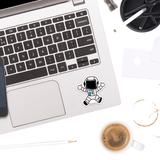 Astronaut Sticker - Moon Light Sticker Co.