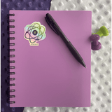 Atom Sticker- Holographic - Moon Light Sticker Co.