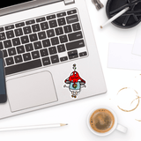 Baby Mushy Sticker - Moon Light Sticker Co.