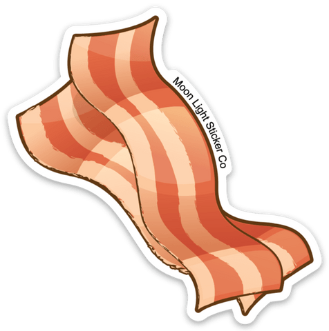 Bacon Sticker - Moon Light Sticker Co.