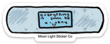Bandaid Sticker - Moon Light Sticker Co.