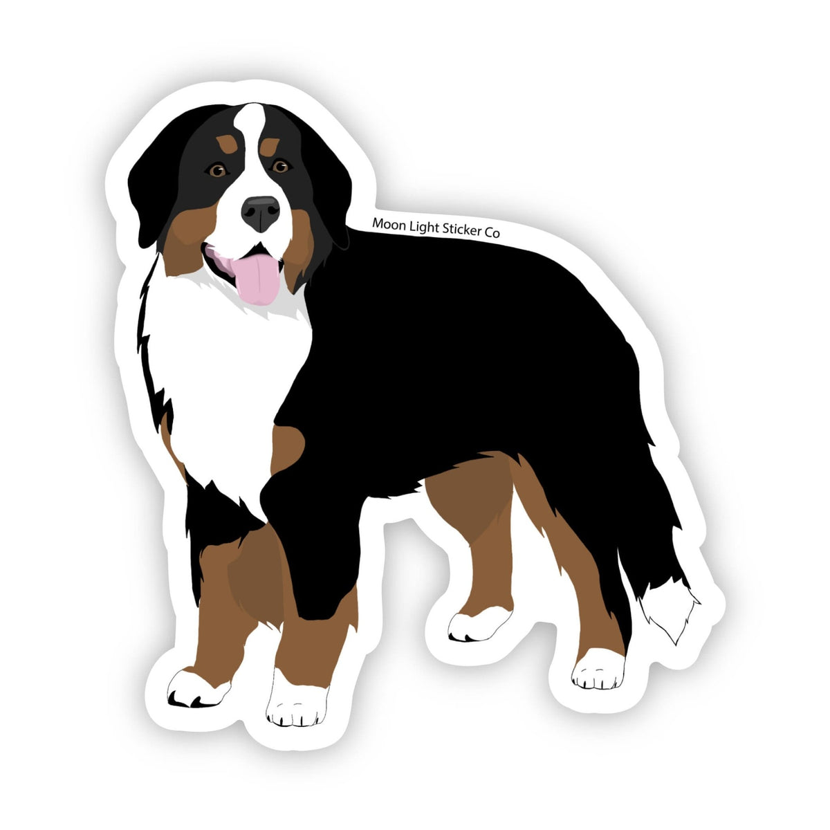 Premium AI Image | Flat Design Bernese Mountain Dog Illustration By Liam Gillick 899449 32219