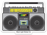 BoomBox Sticker - Moon Light Sticker Co.