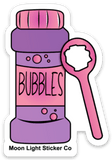 Bottle of Bubbles Sticker - Moon Light Sticker Co.