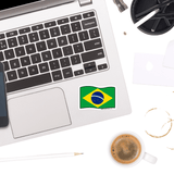 Brazil Sticker - Moon Light Sticker Co.