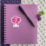 Breast Cancer Tribute Sticker - Moon Light Sticker Co.