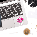 Breast Cancer Tribute Sticker - Moon Light Sticker Co.