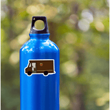 Brown Delivery Truck Sticker - Moon Light Sticker Co.