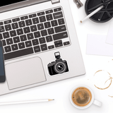 Camera Sticker - Moon Light Sticker Co.