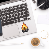 Campfire Sticker - Moon Light Sticker Co.