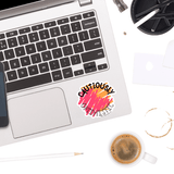 Cautiously Optimistic Sticker - Moon Light Sticker Co.