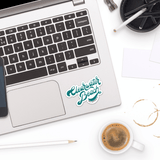 Clearwater Beach Sticker - Moon Light Sticker Co.