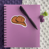 Cowboy Hat Sticker - Moon Light Sticker Co.