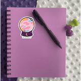 Crystal Ball Sticker - Moon Light Sticker Co.