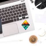 Crystal River Sticker - Moon Light Sticker Co.