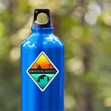 Crystal River Sticker - Moon Light Sticker Co.