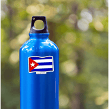 Cuban Flag Sticker - Moon Light Sticker Co.