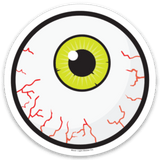 Eyeball Sticker - Moon Light Sticker Co.