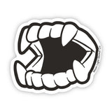 Fangs Sticker - Moon Light Sticker Co.
