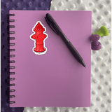 Fire Hydrant Sticker - Moon Light Sticker Co.