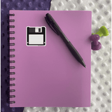 Floppy Disc Sticker - Moon Light Sticker Co.