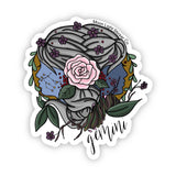 Gemini Sticker - Moon Light Sticker Co.