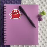 Gilbert Monster Sticker - Moon Light Sticker Co.