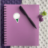 Golf Ball Sticker - Moon Light Sticker Co.