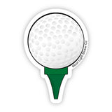 Golf Ball Sticker - Moon Light Sticker Co.