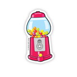 Gumball Machine Sticker - Moon Light Sticker Co.