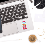 Gumball Machine Sticker - Moon Light Sticker Co.