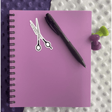 Hair Cutting Shears Sticker - Moon Light Sticker Co.