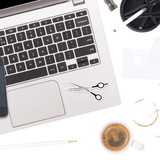 Hair Cutting Shears Sticker - Moon Light Sticker Co.