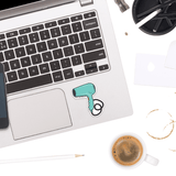 Hair Dryer Sticker - Moon Light Sticker Co.