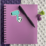 Hair Dryer Sticker - Moon Light Sticker Co.