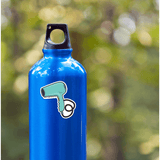 Hair Dryer Sticker - Moon Light Sticker Co.