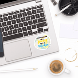 Happiness is a Journey - Moon Light Sticker Co.