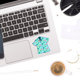 Hawaiian Shirt- Blue Sticker - Moon Light Sticker Co.