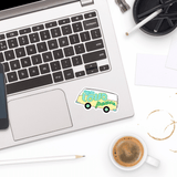 Hippie Van Sticker - Moon Light Sticker Co.