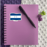 Honduran Flag Sticker - Moon Light Sticker Co.