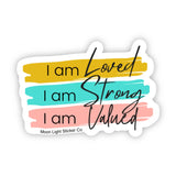 I AM Sticker - Moon Light Sticker Co.