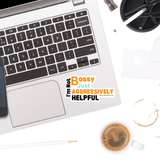 I'm Not Bossy Sticker - Moon Light Sticker Co.