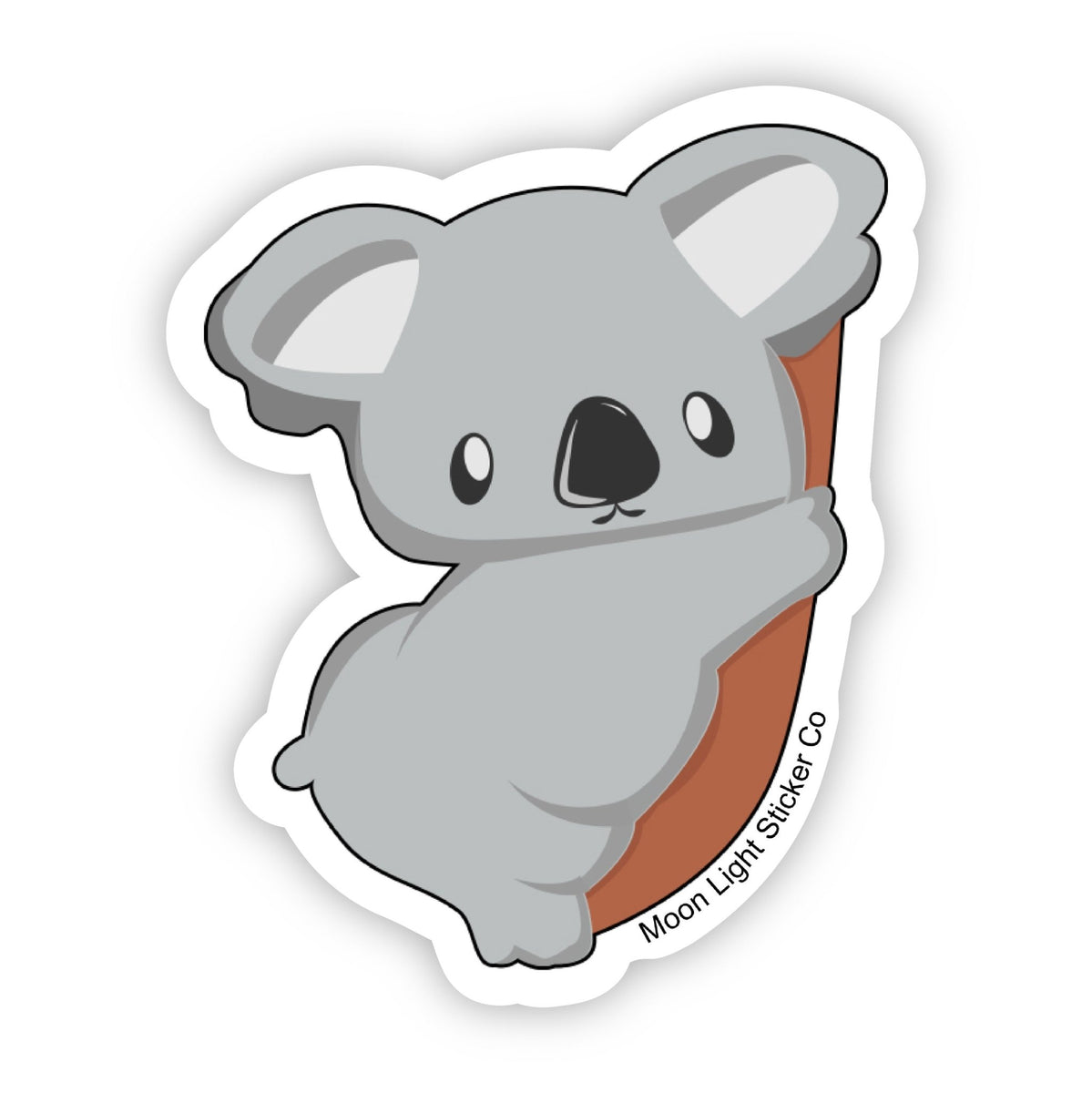 A sticker of a koala with a sticker that says koala on it | Premium AI A sticker of a koala with a sticker that says koala on it | Premium AI